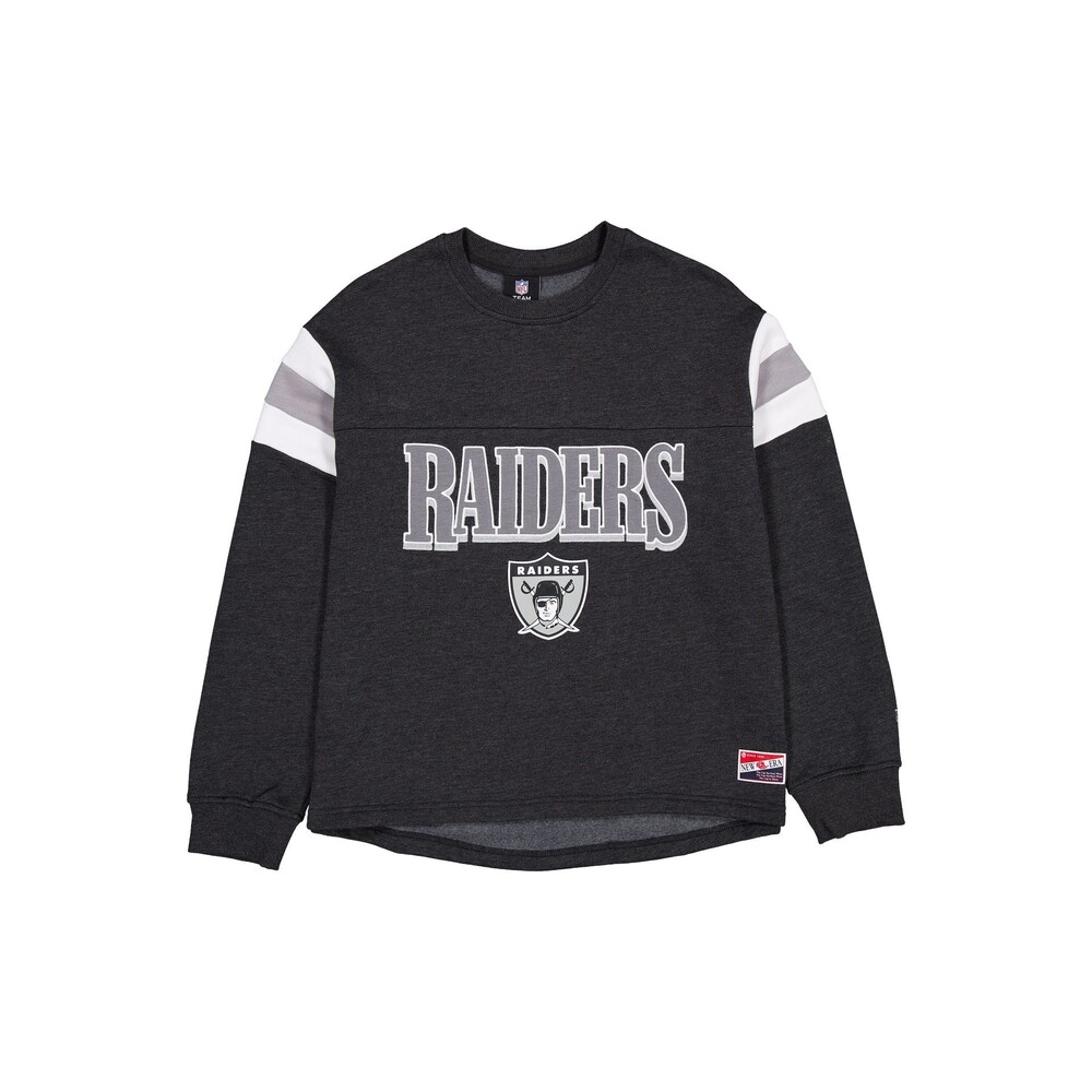New Era Las Vegas Raiders Throwback Women's Crewneck - Size L
